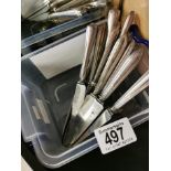 Selection of Hallmarked Silver Knives