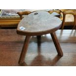 Acornman Yorkshire Oak Stool - Mouseman Interest