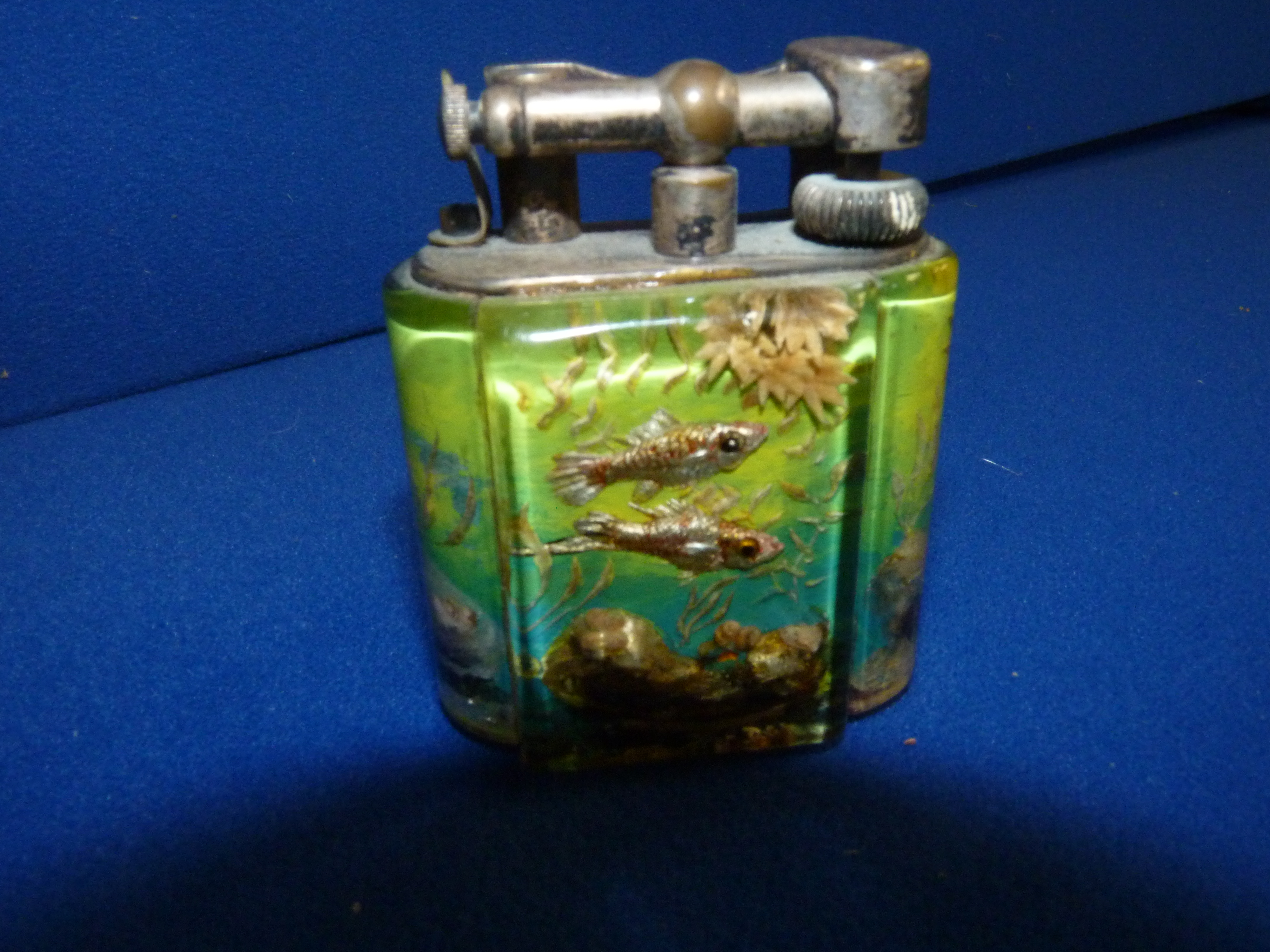 Dunhill Fishtank Table Lighter ( A/f ) - Image 2 of 13