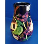Moorcroft Peaches & Figs Queens Choice Vase