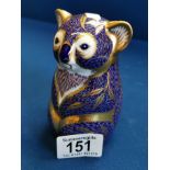 Royal Crown Derby Koala Bear Paperweight (A/F) - no stopper