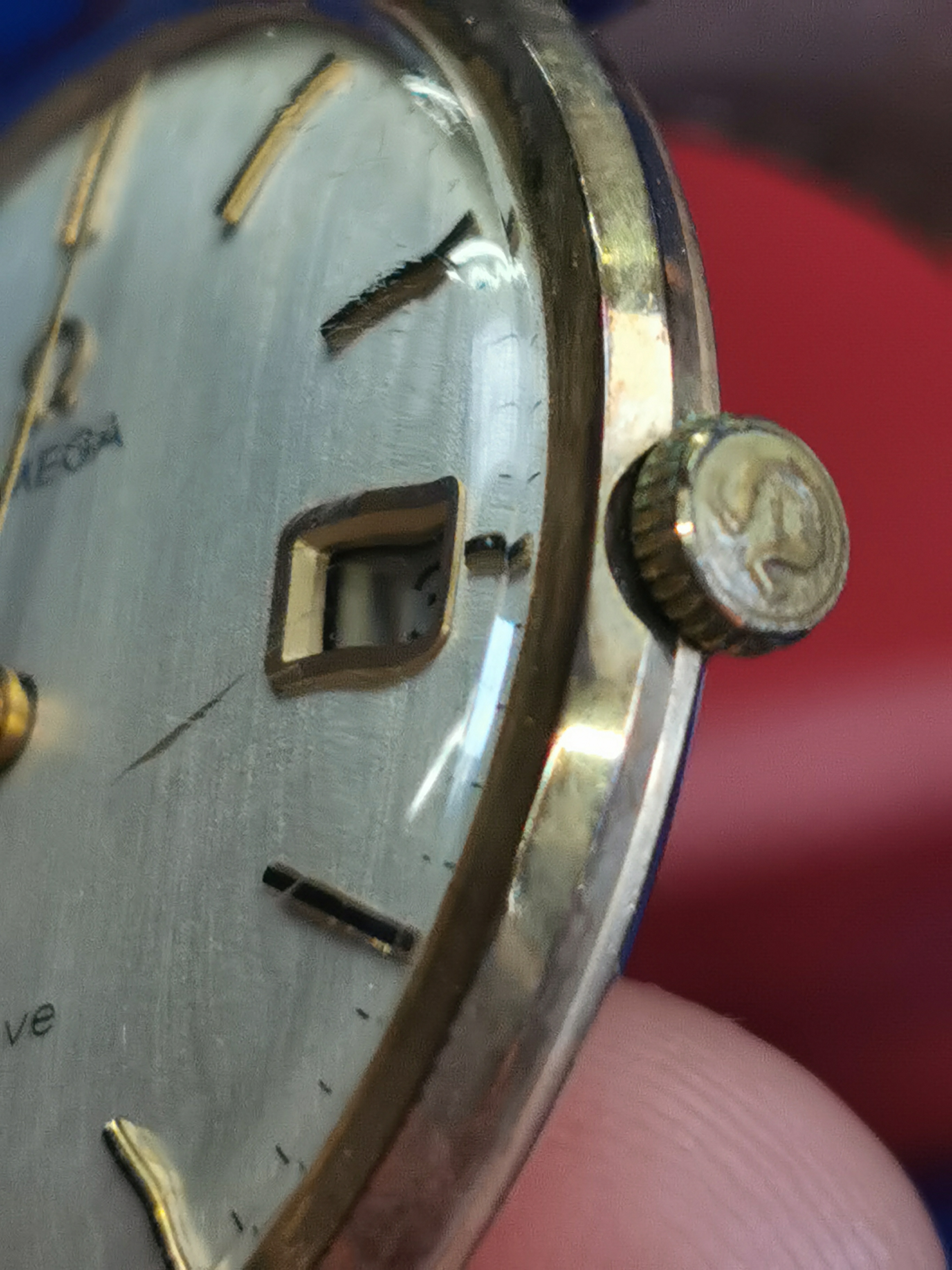 Boxed Omega Geneve Gold Wristwatch (Working) - Image 2 of 3