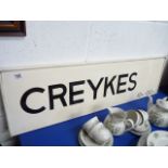Creykes Sidings Sign