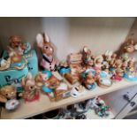 Large Collection of Pendelfin Rabbits