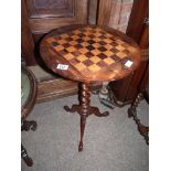 Barley Twist Antique Games Table