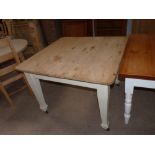 2 x antique pine dining tables