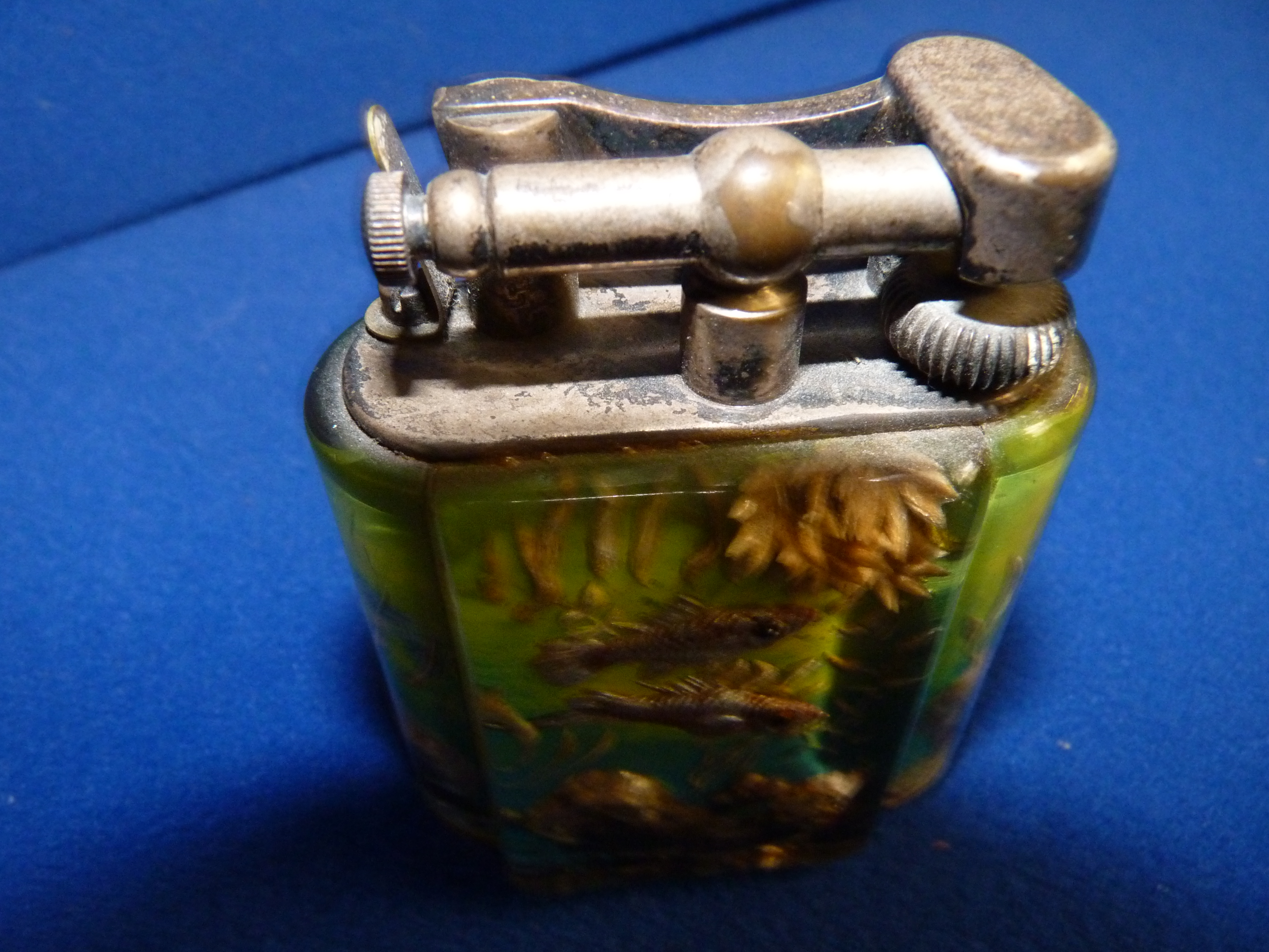 Dunhill Fishtank Table Lighter ( A/f ) - Image 5 of 13