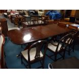 Dining table and chairs