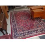 305cm x 200cm "Khorasan" hand knotted rug