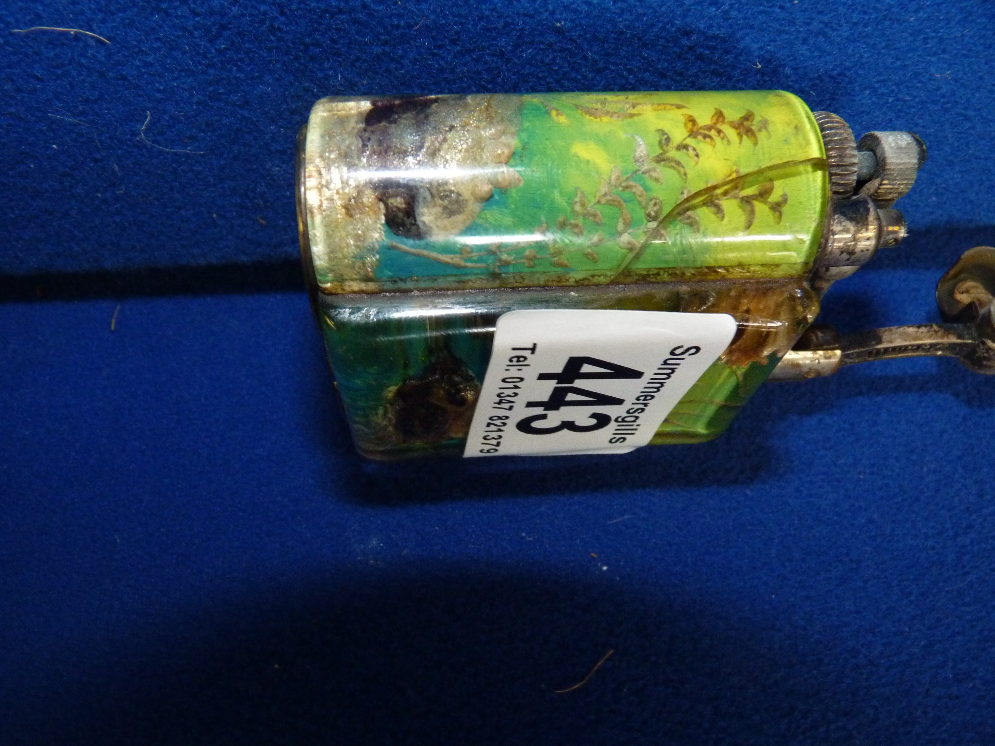 Dunhill Fishtank Table Lighter ( A/f ) - Image 10 of 13