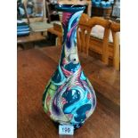 Large Moorcroft Vase w/Philip Gibson signature to base 32cm