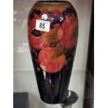 Moorcroft Vintage Peaches & Grapes Vase - 31cm high
