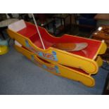 2 Antique swing boats