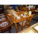 Shaw & Riley Oak Table & Chairs