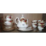 Royal Albert Old Country Roses Tea Set