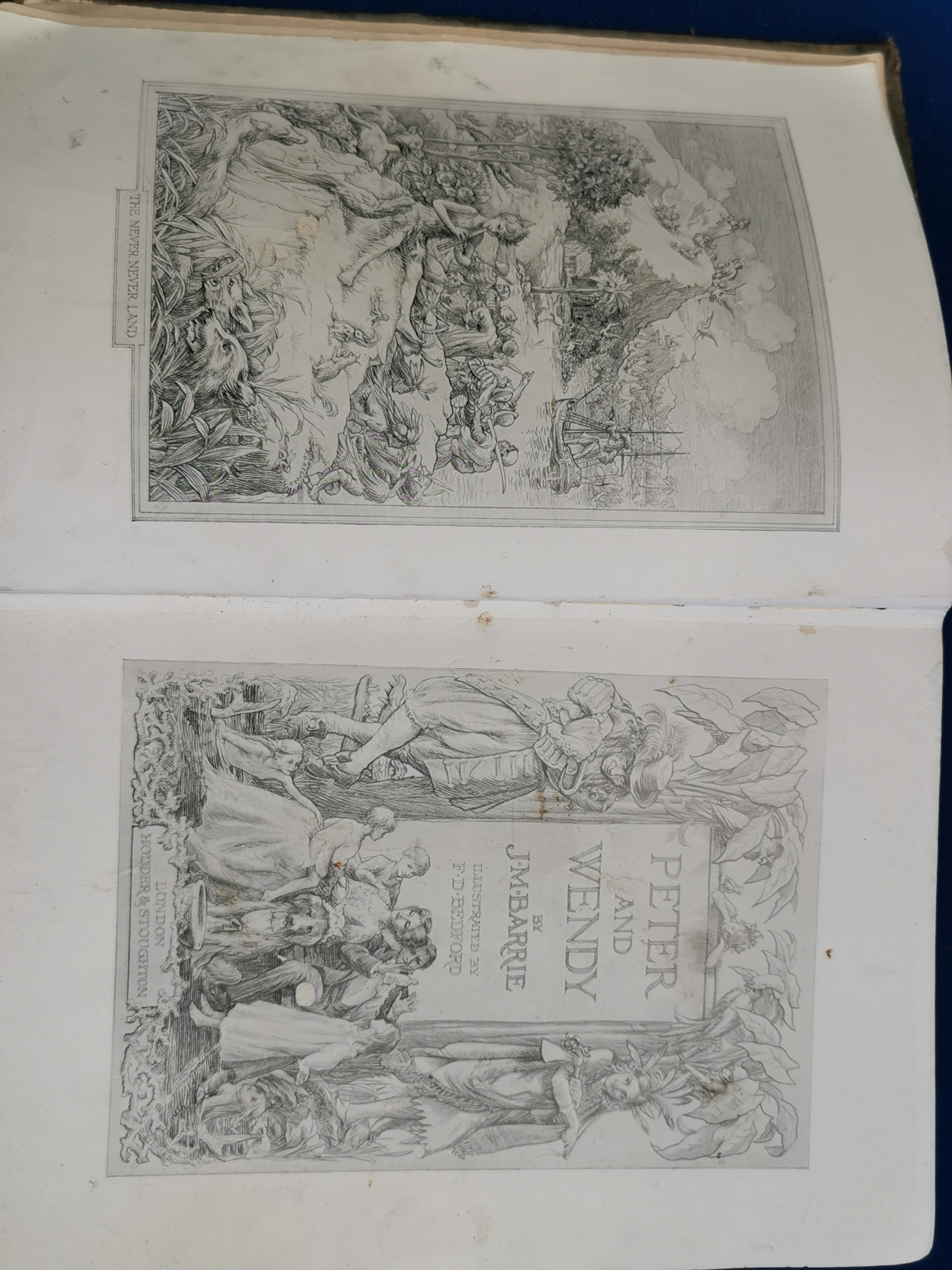 First Edition Book of 'Peter and Wendy' by JM Barrie - Peter Pan Interest - Image 3 of 4