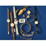 Various Ladies Watches & Gold Jewellery inc Swatch