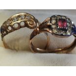 18ct Gold Ring + 1 Other