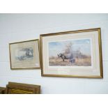 2 x David Shepherd prints