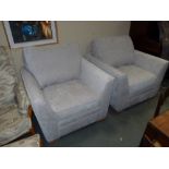 2 x grey chairs