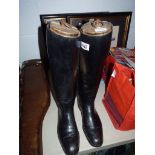 Pair of Ladies Leather Riding Boots -