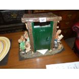 Margaret Coning Trimmingham Lane Diorama Ceramic Cartoon