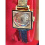 Ladies Art-Deco Girard-Perregaux 14ct Gold Watch