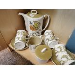 Susie Cooprer 14pc Sunflower Tea Set