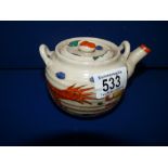 Oriental Teapot w/Character marks to base