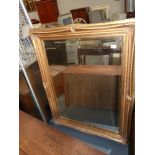 Gilt wall mirror