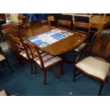 Dining table and chairs