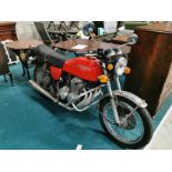 Honda CB400F UVY380R first reg 1-8-76 only 14,263 miles with appropriate papers
