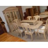 Oak dining set