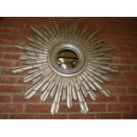 Modern Sunburst Mirror