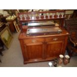 Titchmarsh & Goodwin-Style Mirror Backed Oak Sideboard