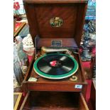 1930's Cliftophone Gramophone - VGC w/original soundbox