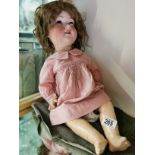 Vintage European Bisque Doll