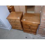 2 x Pine chests