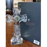 Boxed Waterford Crystal Celtic Cross