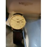 18ct Gold Longines Gents Wristwatch