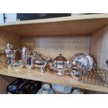 Assorted Silver-Plated & EPNS Decorative & Tea/Dinner Items