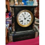 VR Brevete Paris Slate Mantle Clock