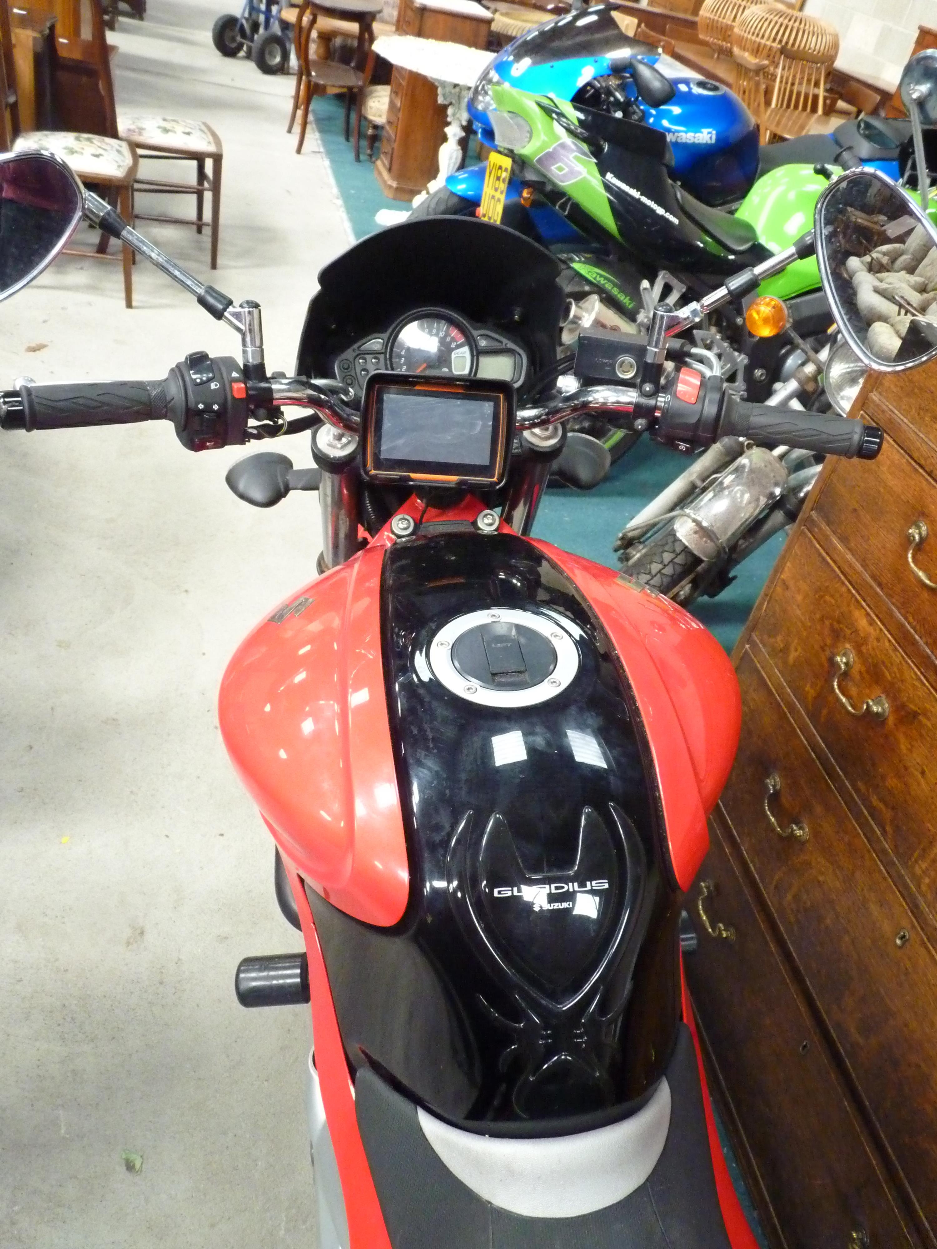 SUZUKI SFV 650 L0 2012 Date of first registration March 2012 In red only 3500 miles KY12 XAS - Image 7 of 7