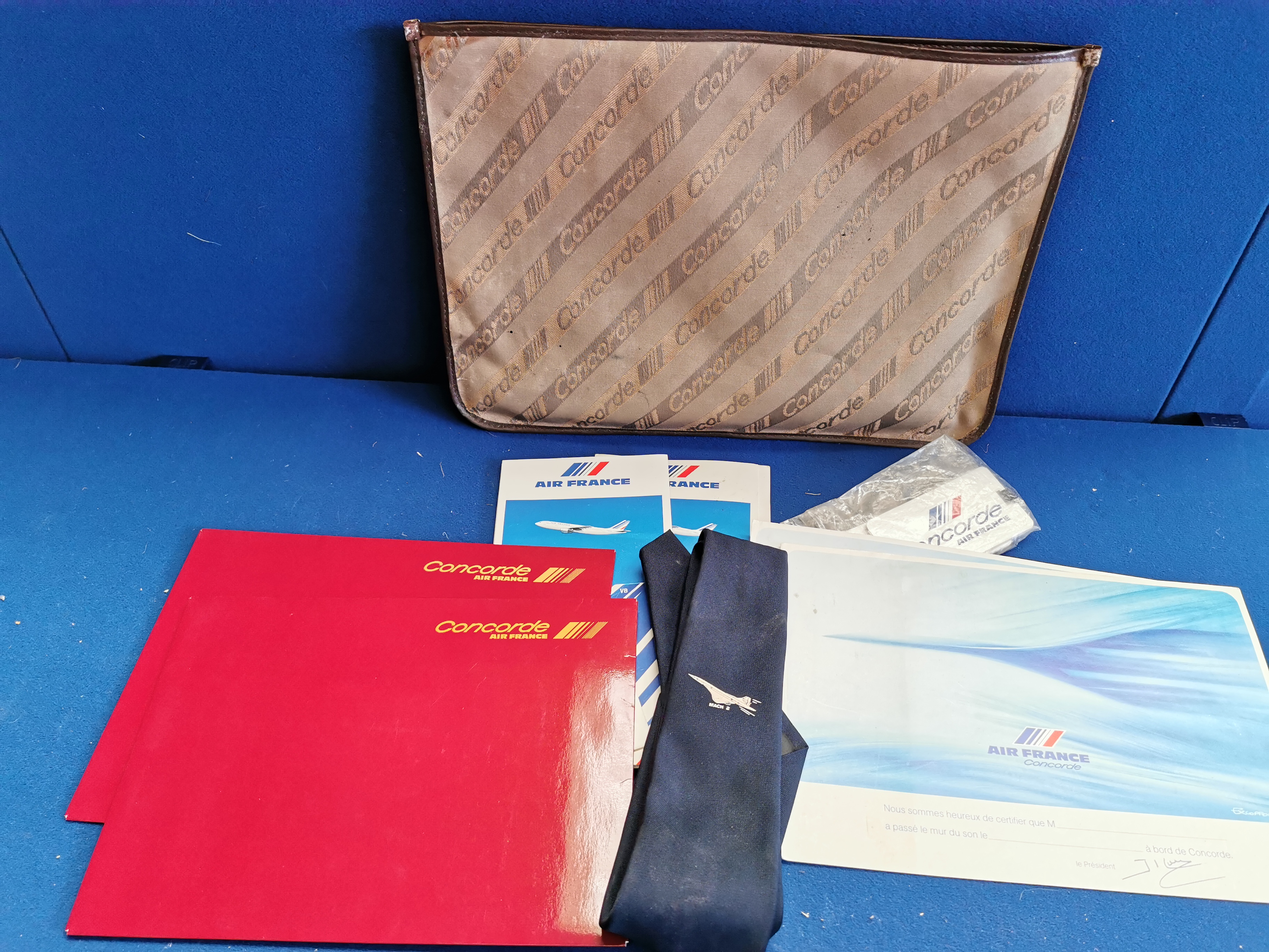 Concorde Memorabilia & Tie