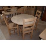 Beech dining table