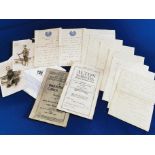 Collection of WWI Postcards & Letters