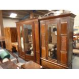 2 x Victorian wardrobes