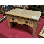 Miniature Arts & Crafts Oak Desk