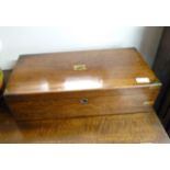 Oak Writing Box