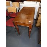 Victorian drop leaf table